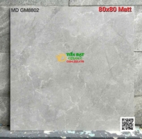 Gạch Lát Nền 80x80 Đá Mờ Matt Cao Cấp Mỹ Đức Mẫu Mới