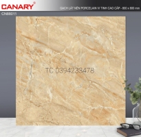 Gạch Lát Nền 80x80 Vân Vàng Giả Đá