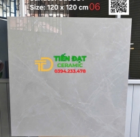 Gạch Lát Nền Ấn Độ 120x120 Vân Xám Đá Mẫu Mới Tại Bình Tân