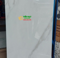 Gạch Lát Nền Ấn Độ 60x120 Trắng Vân Khói Xả Kho Giá Rẻ