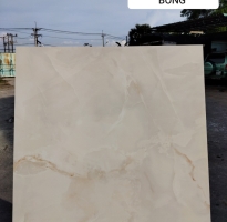 Gạch Lát Nền Bóng Kiếng 1200x1200 Vân Vàng Kem Giá Rẻ