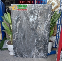 Gạch Lát Nền Bóng Kiếng 80x120 Vân Xám Mẫu Mới Đẹp