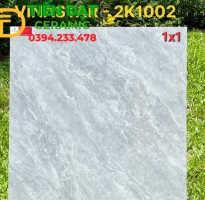 Gạch Lát Nền Bóng Kiếng Kim Cương 100x100 Vân Giả Đá