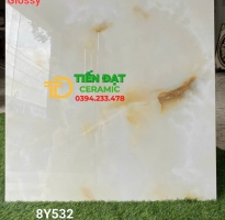 Gạch Lát Nền Bóng Kiếng TQ 80x80 Vân Đá Thạch Anh