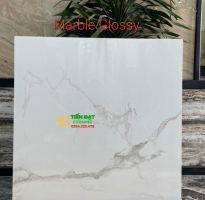 Gạch Lát Nền Khổ Lớn 100x100 Trắng Vân Mẫu Mới 