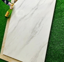 Gạch Lát Nền Khổ Lớn 80x120 Trắng Vân Khói