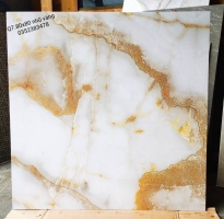 Gạch Lát Nền Nhũ Vàng 80x80 Cao Cấp