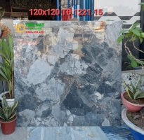 Gạch Lát Nền Phòng Khách 120x120 Ấn Độ Bóng Kiếng