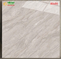 Gạch Lát Nền Phòng Khách 80x80 Bóng Kiếng Cao Cấp