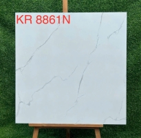 Gạch Lát Nền Phòng Khách 80x80 Trắng Vân Vi Tinh Cao Cấp