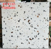 Gạch Lát Nền TQ 80x80 Đá Mờ Terrazzo Cao Cấp Mẫu Mới