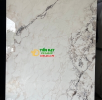 Gạch Lát Phòng Khách 120x180 Trắng Vân Đen Cao Cấp