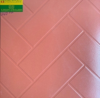 Gạch lát rẻ tiền 40x40 gạch đỏ lát sân D415