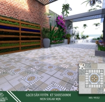 Gạch Lót Sân 50x50 Nguyễn Hữu Trí