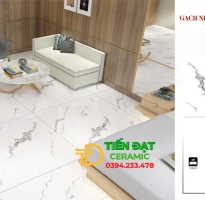 Gạch Nhập Khẩu 100x100 Ốp Lát Trắng Vân Cao Cấp HCM