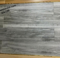 Gạch Nhập Khẩu 20x100 Vân Xám Giả Gỗ