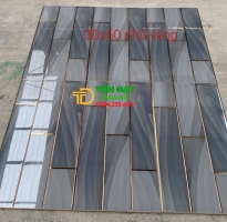 Gạch Nhập Khẩu 30x60 Vân Xám Đá Nhũ Vàng TQ