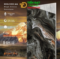 Gạch Nhập Khẩu 60x120 Xám Vân Giả Đá Cao Cấp