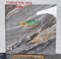 Gạch Nhập Khẩu TQ 80x80 Nhũ Vàng Ốp Lát Nhà Hàng Cao Cấp