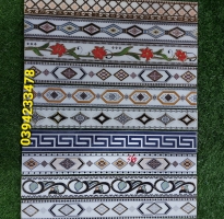 Gạch Nhũ Bạc 7x60 Đầu Viền Trang Trí