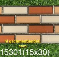 Gạch Nhũ Vàng 15x30 Vĩnh Long