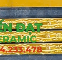 Gạch Nhũ Vàng 2x60 Viền Gân Nổi Ốp Tường Điểm Nhất