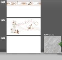 Gạch Ốp Lát 30x60 Sả kho Trắng Trơn 