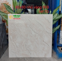 Gạch Ốp Lát Biệt Thự 80x80 Nhũ Vàng Cao Cấp HCM 