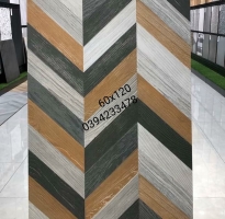 Gạch Ốp Lát Khổ Lớn 60x120 Vân Giả Gỗ TQ