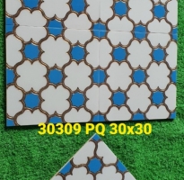 Gạch Ốp Lát Nhũ Bạc TQ 30x30 Bóng Kính