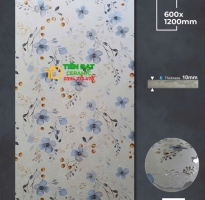 Gạch Ốp Lát Trang Trí Mặt Tiền 60x120 Mờ Rải Hạt Hoa Văn Đẹp