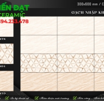 Gạch Ốp Phòng Ngủ 30x60 Vân Vàng Cao Cấp Đẹp Rẻ