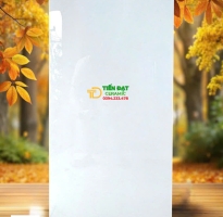 Gạch Ốp Phòng Ngủ 40x80 Đá bóng kính Trắng Trơn Cao Cấp TQ