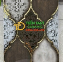Gạch Ốp Trang Trí Biệt Thự 30x60 TQ Khắc Kim Mới Nhất
