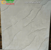 Gạch Ốp Tường 100x100 Bóng Kiếng Nhũ Vàng TQ