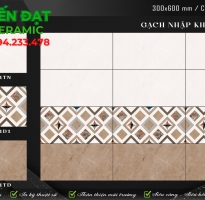 Gạch Ốp Tường 30x60 Bộ Đậm Nhạt Điểm Giá Rẻ