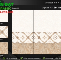 Gạch Ốp Tường 30x60 Nhập Khẩu Ấn Độ Mới Đẹp