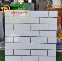 Gạch Ốp Tường Điểm Nhấn 60x60 Nhũ Vàng 
