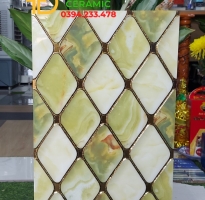 Gạch Ốp Tường Khắc Kim 30x60 Cao Cấp HCM