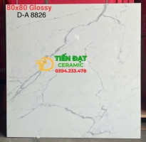 Gạch Ốp Tường TQ 80x80 Trắng Vân Xám Tại Quận 3