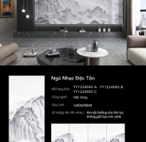 Gạch Trang Phong Thủy TQ 120x240 Khổ Lớn Ngũ Nhạc Độc Tôn