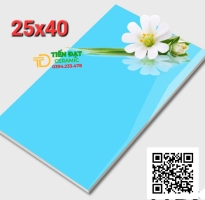 Gạch Trang Trí 25x40 Ốp Lát Bể Bơi Xanh Trơn Rẻ Đẹp