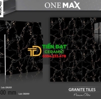 Gạch Trang Trí 60x60 Cao Cấp Đen Vân Vàng Mẫu Mới