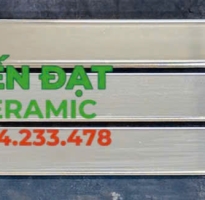 Gạch Trang Trí Điểm Nhấn 4x80 Trắng Nhũ Bạc Mới Đẹp