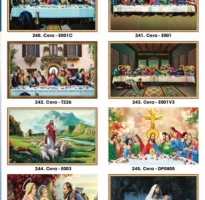 Gạch tranh 3D công giáo chính hãng