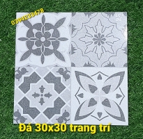 Gạch Văn Hoa 30x30 Cổ Điển Cao Cấp