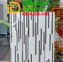 Gạch Ốp Tường 30x60 Nhũ Bạc Khắc Kim TQ