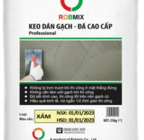 Keo ROBMIX Dán Gạch Đá Khổ Lớn Cao Cấp 