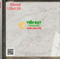 Kho Gạch Khổ Lớn 120x120 Vân Giả Đá Mẫu Mới Tại Bình Chánh