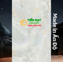 Kho Gạch Khổ Lớn Ấn Độ 80x160 Vân Trắng Xanh Ngọc Tại Quận 7 